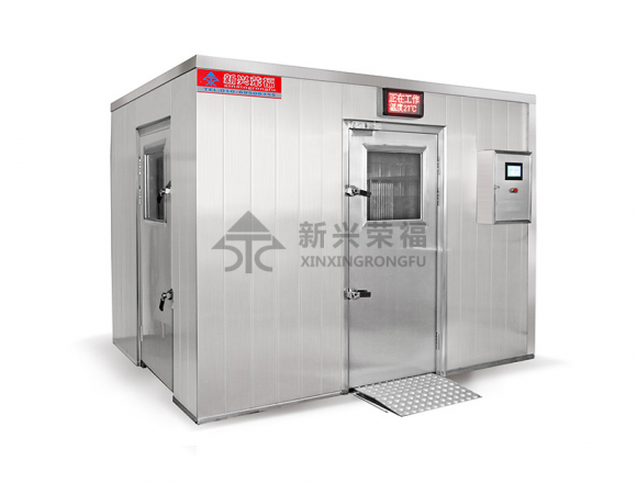 中央廚房餐具消毒神器，新興榮福熱風循環消毒存儲庫