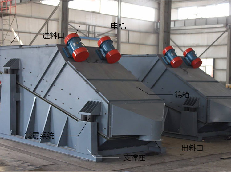 礦用振動篩分機(jī)結(jié)構(gòu)圖